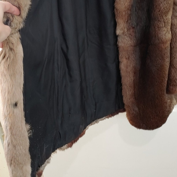 Vintage Polo Norte Rabbit fur jacket. - Picture 4 of 6